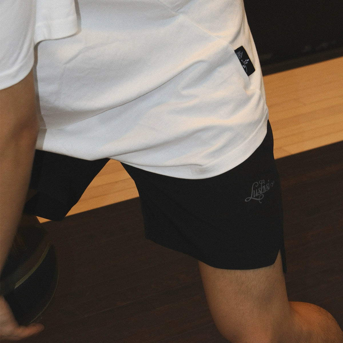 LUSHISI Loose Basketball Training Pants