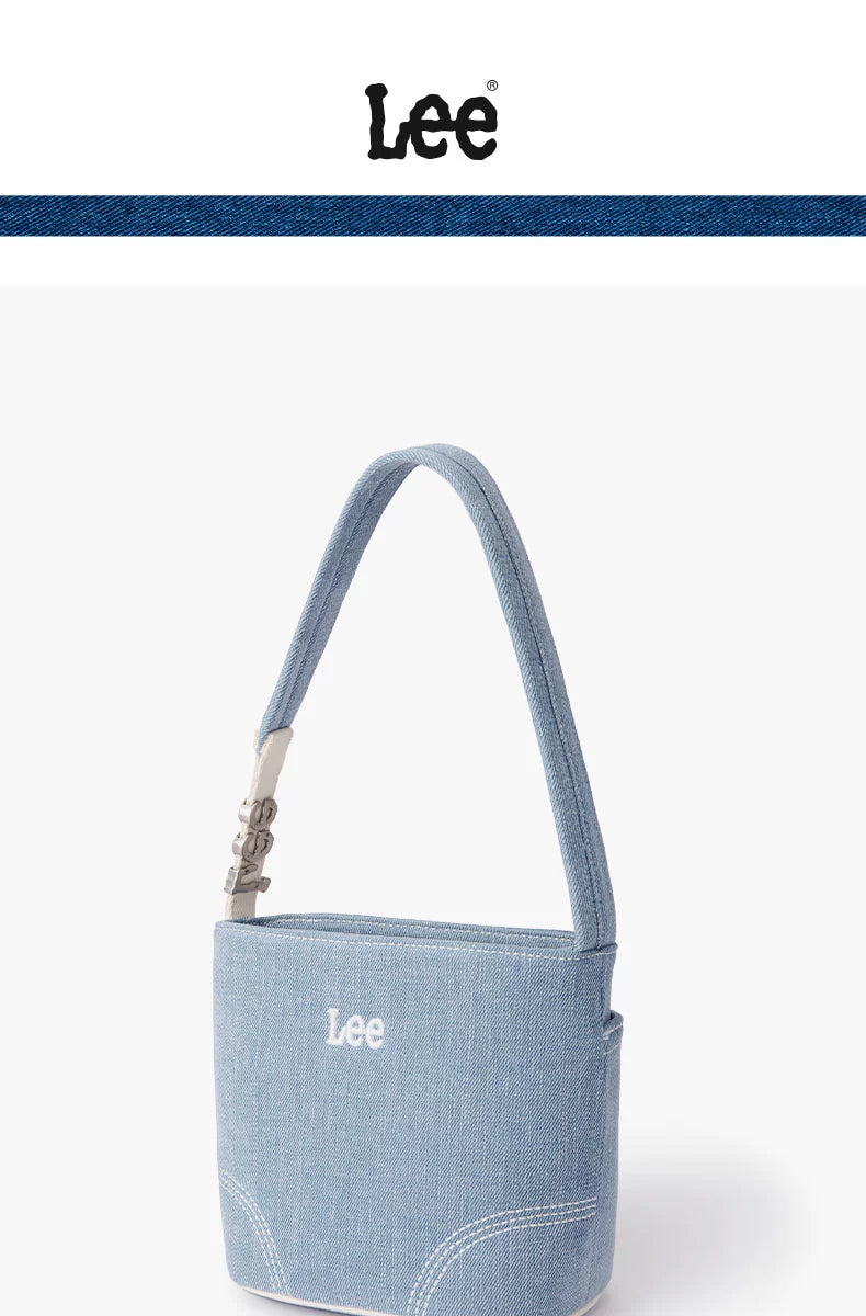 Lee Denim Bucket Versatile Shoulder Bag