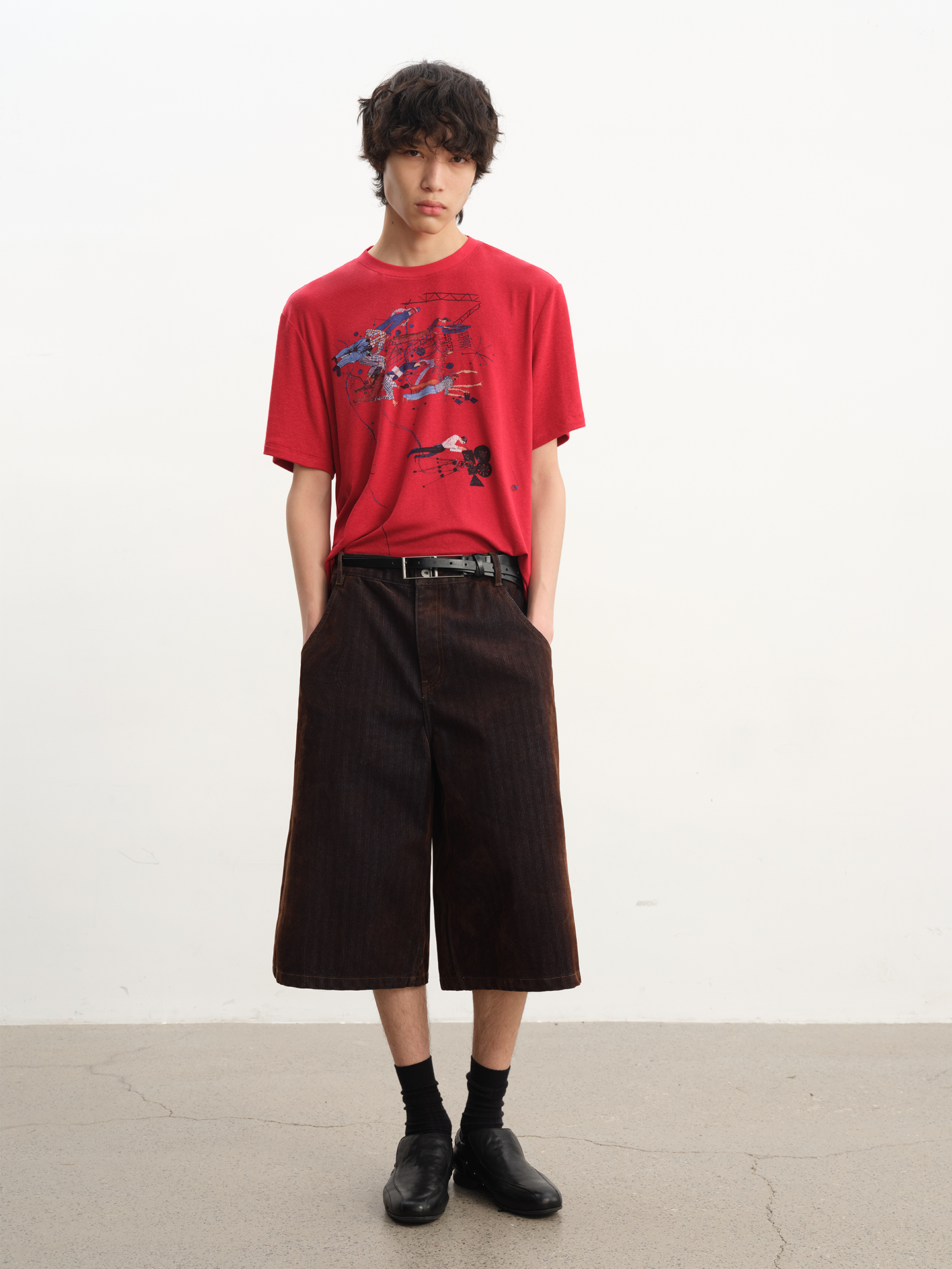 JCAESAR Light and Breathable Loose Tee