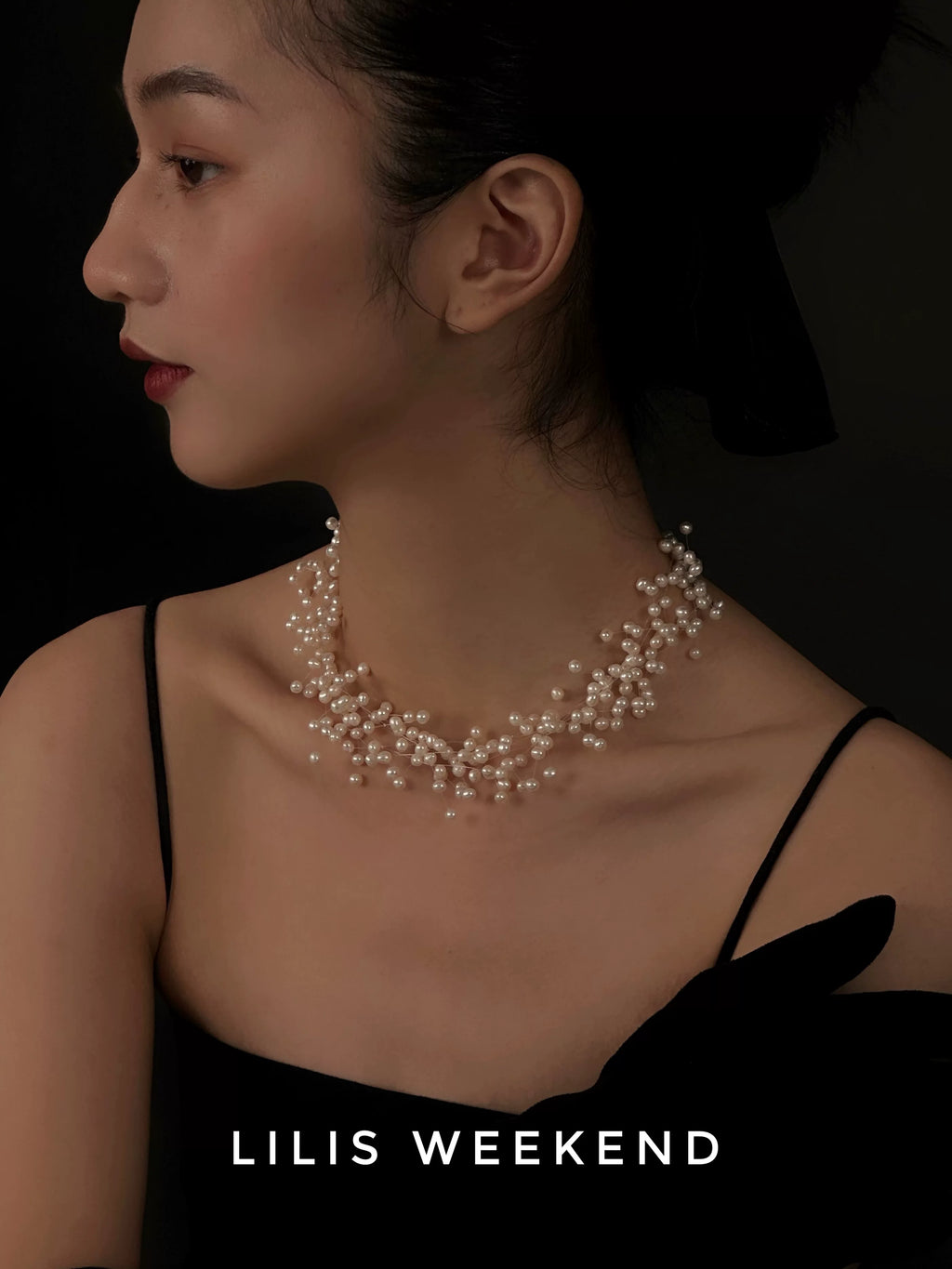 Lilis Weekend Starry Freshwater Pearl Necklace