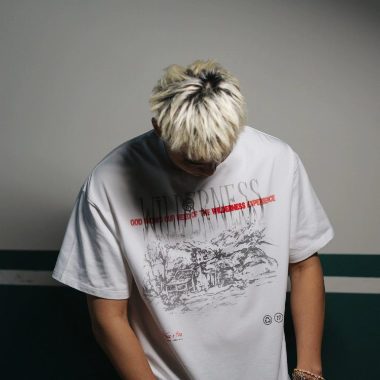 WildX Loose Small Neckline Tee