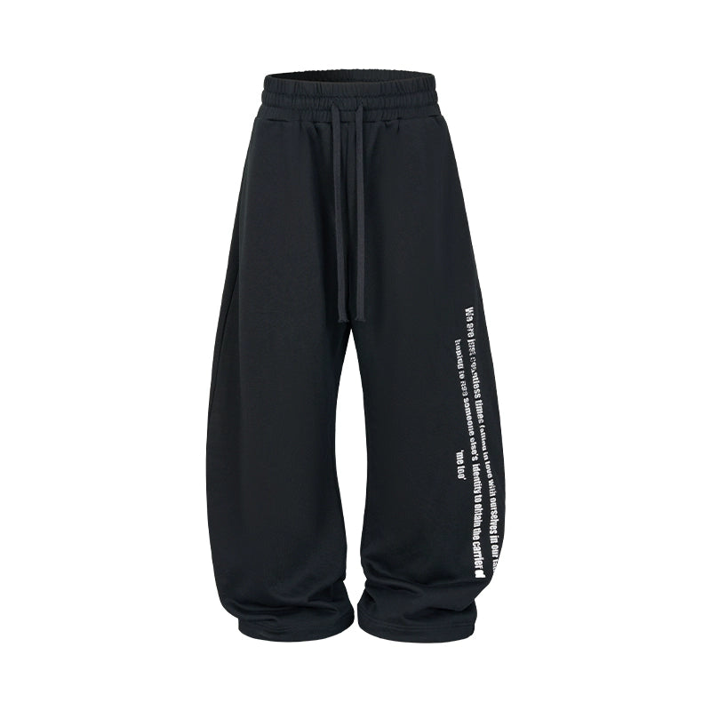 SGW "comfort zone" scimitar silhouette sweatpants