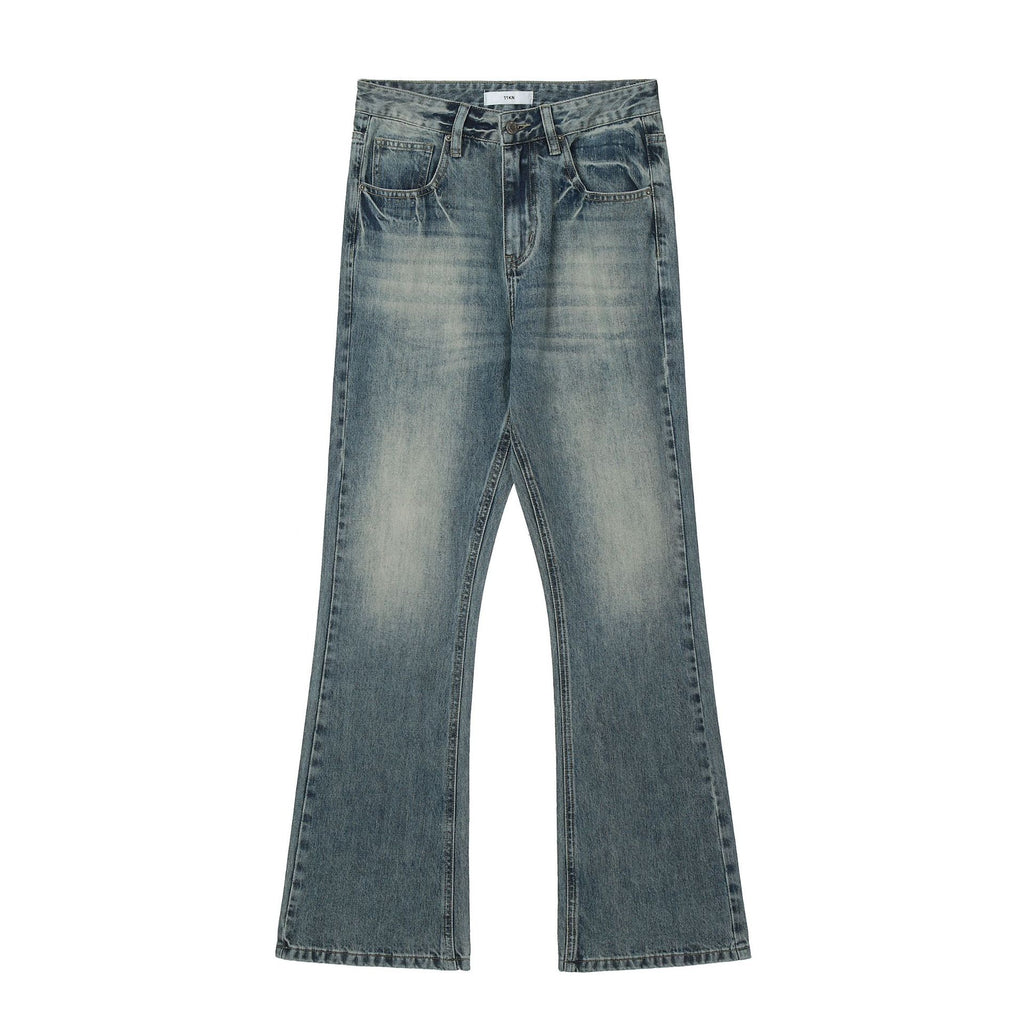 11KN Slim-fit Simple Loose Casual Jeans