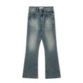 11KN Slim-fit Simple Loose Casual Jeans