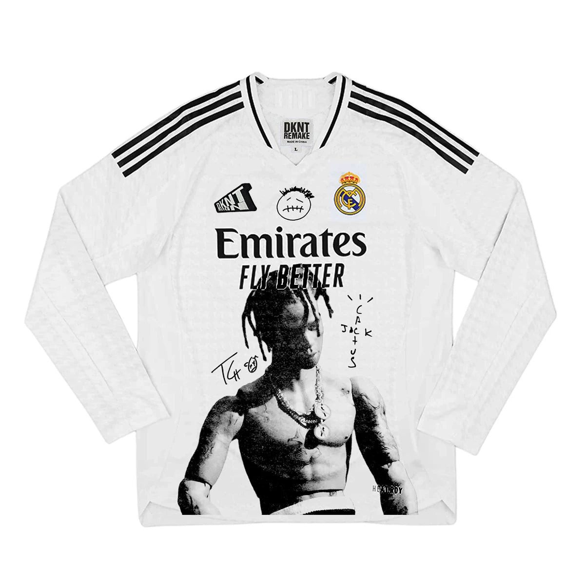 Travis Scott REMAKE vintage VIBE blokecore football jersey
