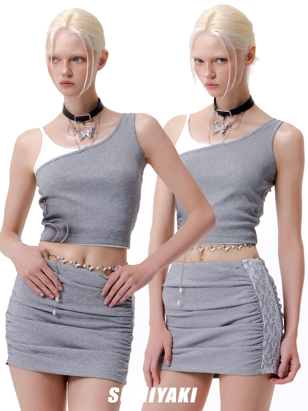 SUMIYAKI Butterfly Waist Chain Metal Chain