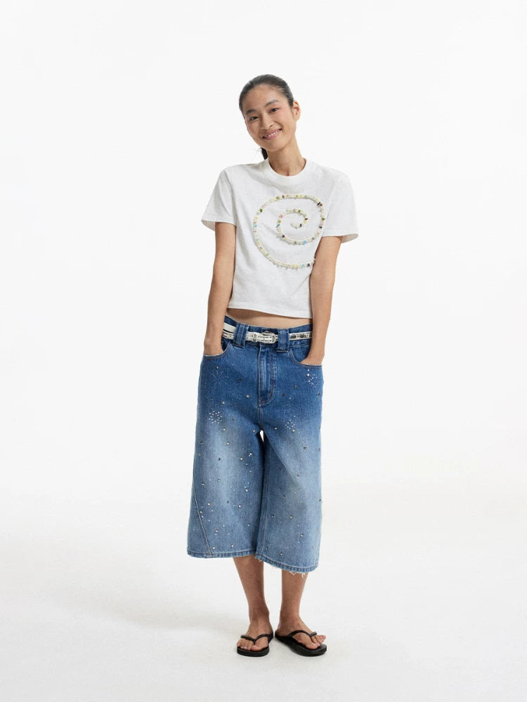 CONP Conch Webbing Colored Jacquard Short Tee