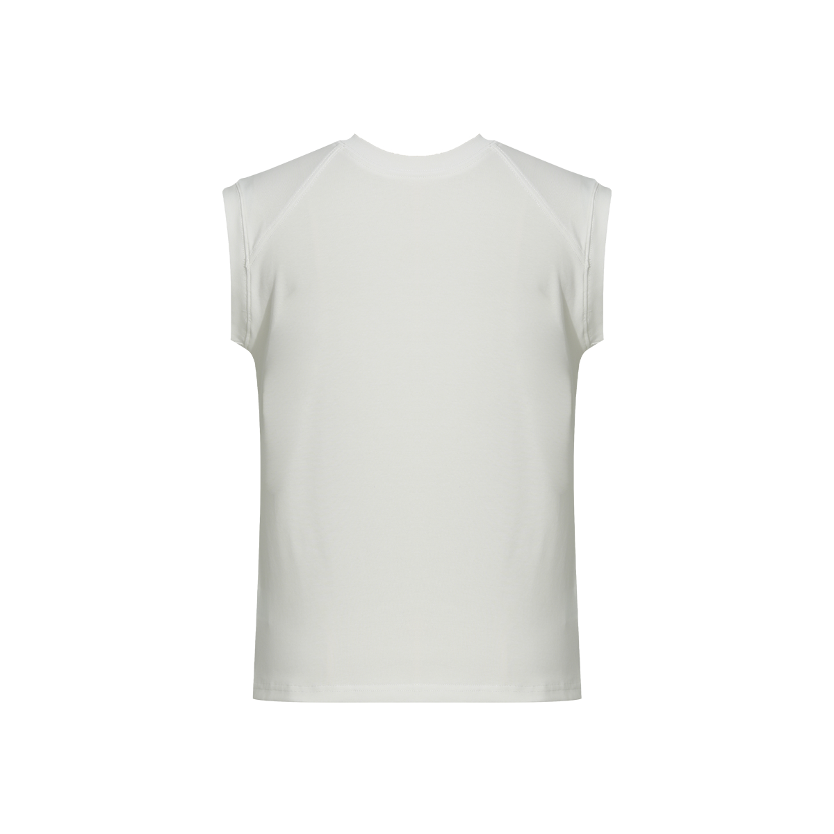 FUNKYFUN Slash Shoulder Line Split Stretch Vest