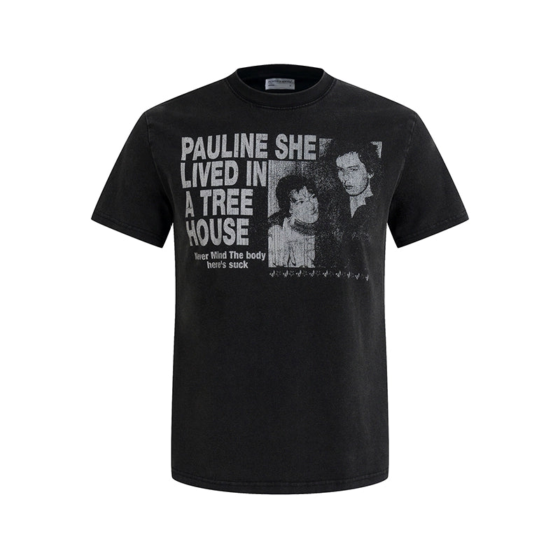 POH Skin-friendly Breathable Casual Tee