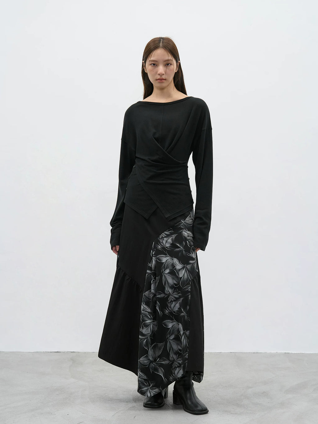 EIGHTHMONTH Mosaic Irregular Long Dress