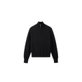 PLUS NO LOGO Half Zipper Stand-up Neck Sweater Pullover Knitted Sweater