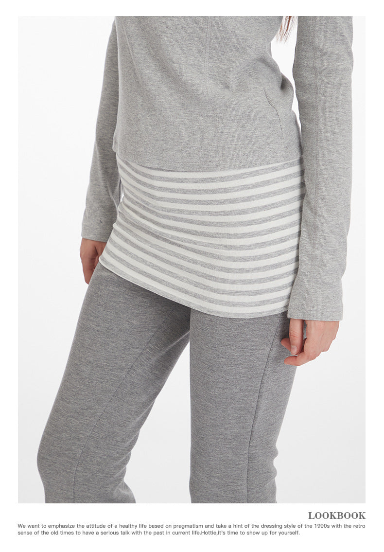 HeyHenry High Waist Small Foot Micro Flared Casual Pants