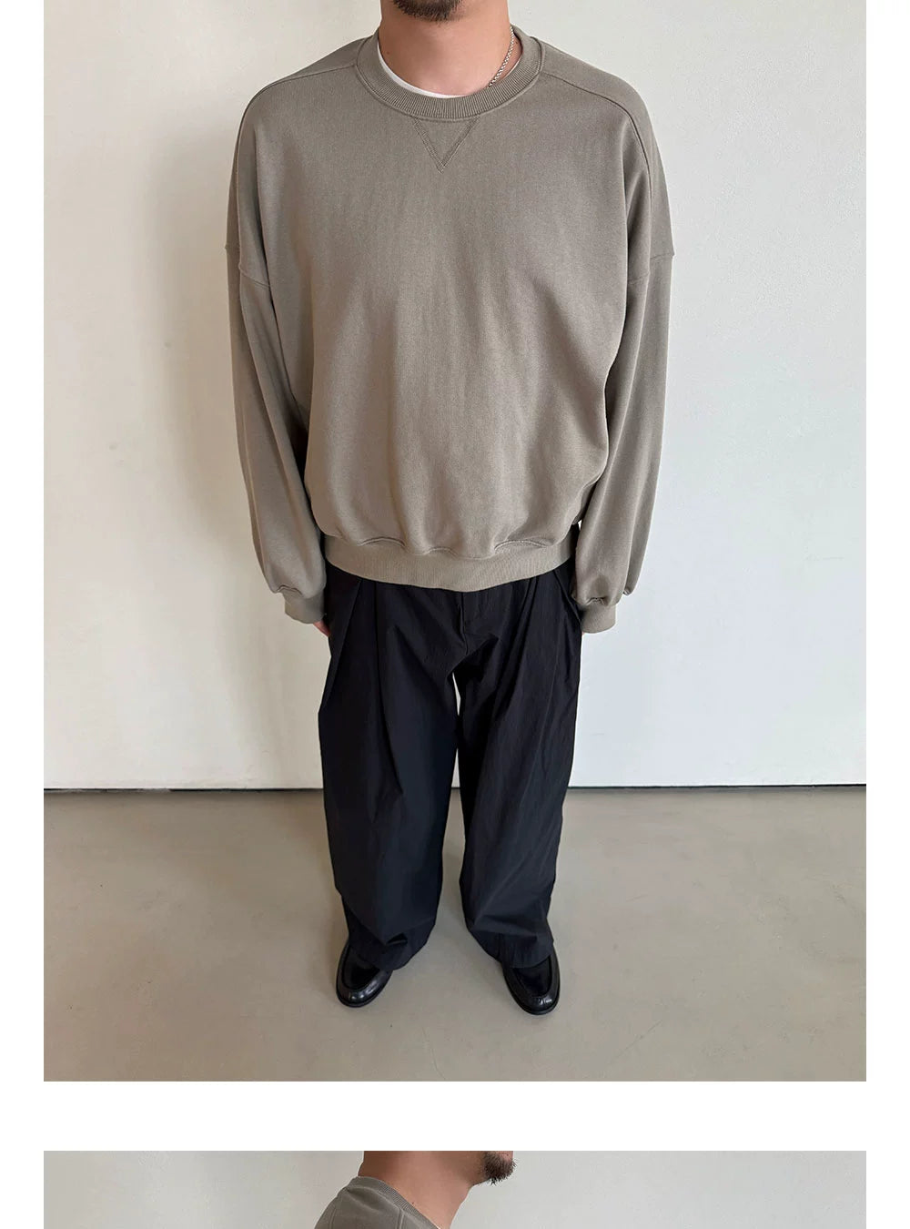 Anniehall Vintage Crew Neck Pullover