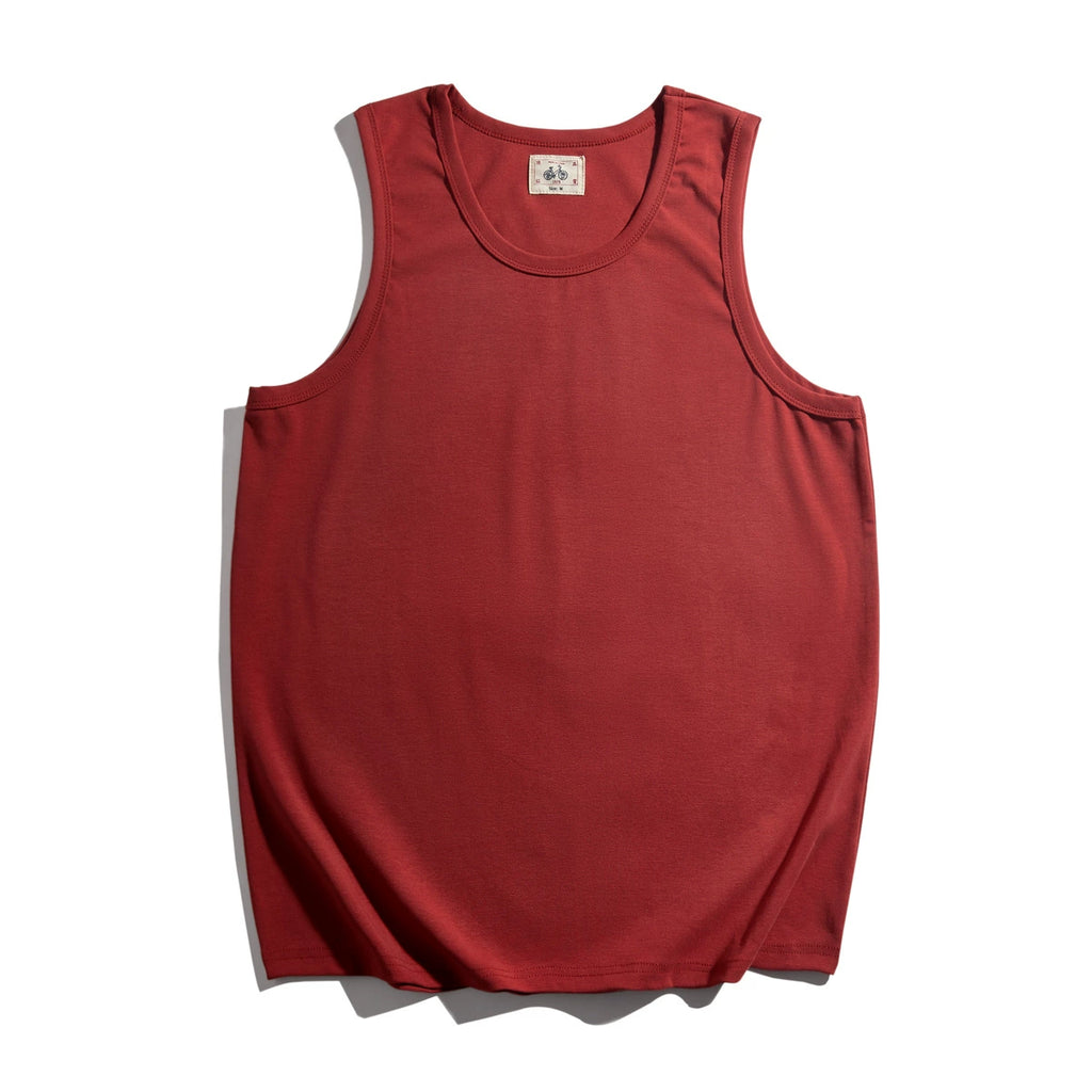 PrintAce Retro Old Sports Loose I-shaped Vest