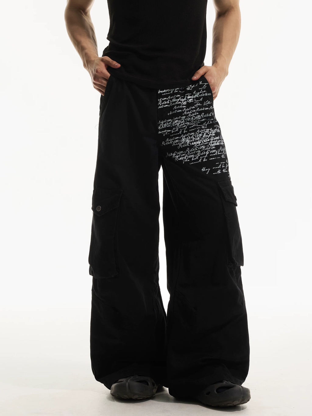 DAY NY Vintage Wide Leg Casual Straight Overalls