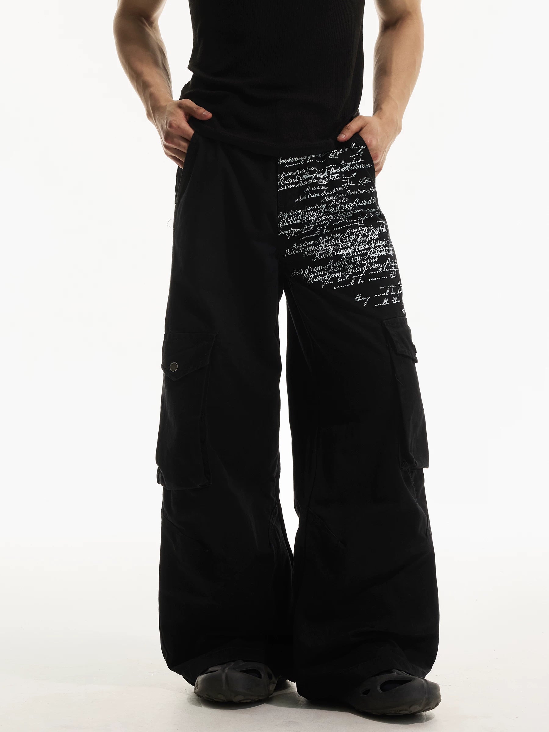 DAY NY Vintage Wide Leg Casual Straight Overalls