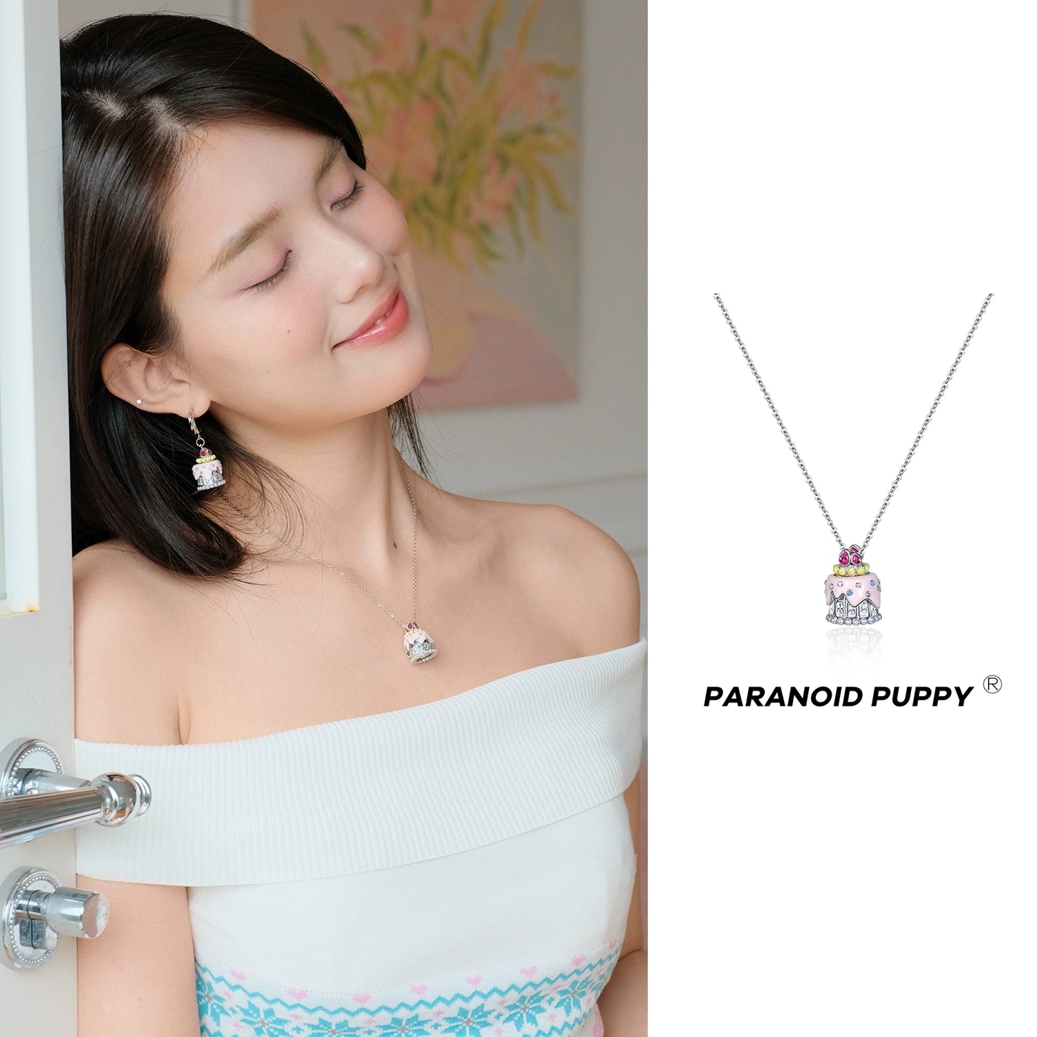 ParanoidP Sweet Cake Necklace