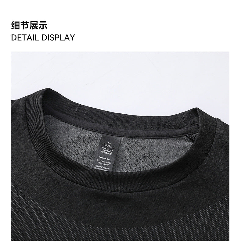 UNF Quick-Drying Slim-fit Sports Fitness Crew Neck Long Sleeve