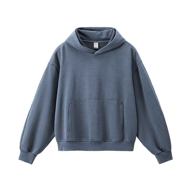 Inflation Washed Old Loose Hooded Jacket