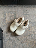 Milooey Retro Flat Leather Plush Shoes