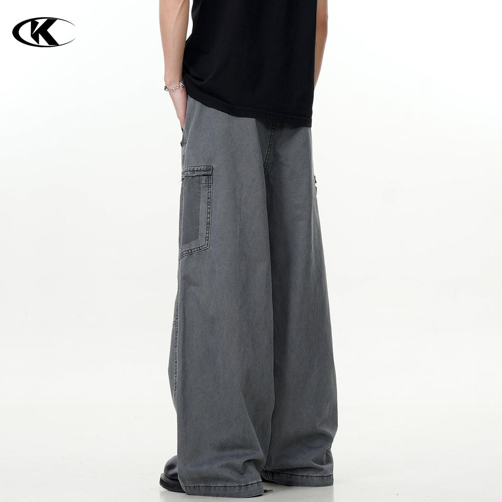 11KN Retro Straight Loose Overalls