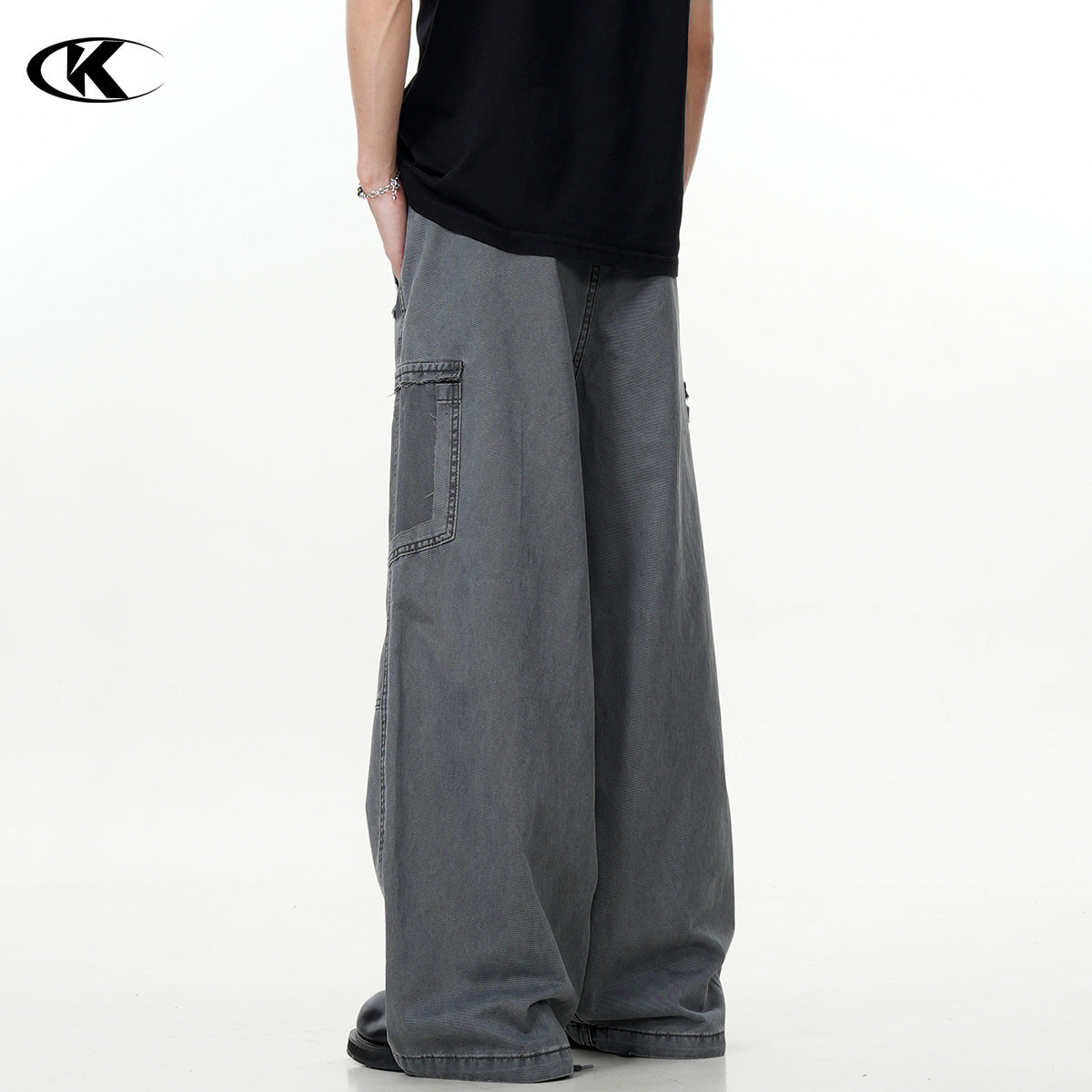 11KN Retro Straight Loose Overalls