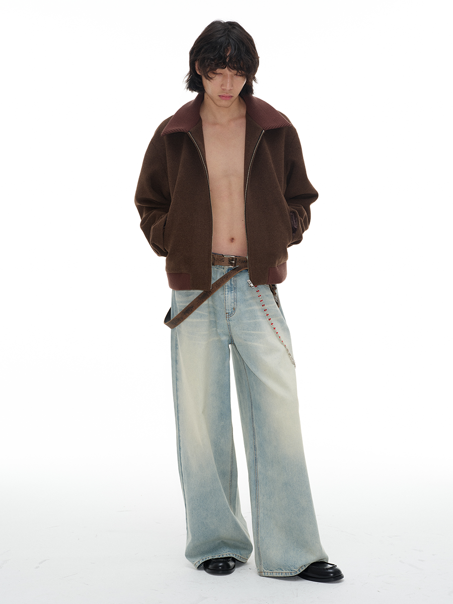 JCAESAR Straight Loose Jeans