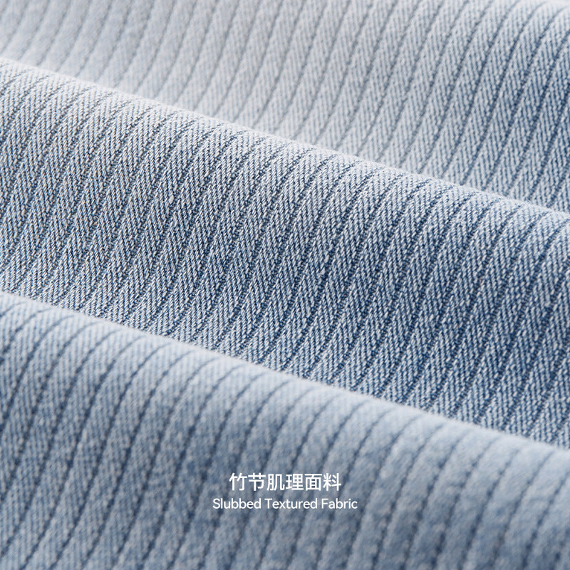 Inflation Bamboo Scimitar Casual Loose Jeans