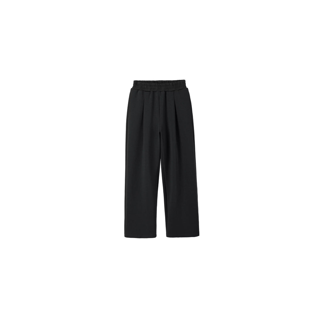 PLUS NO LOGO Lyocell Machete Straight Trousers