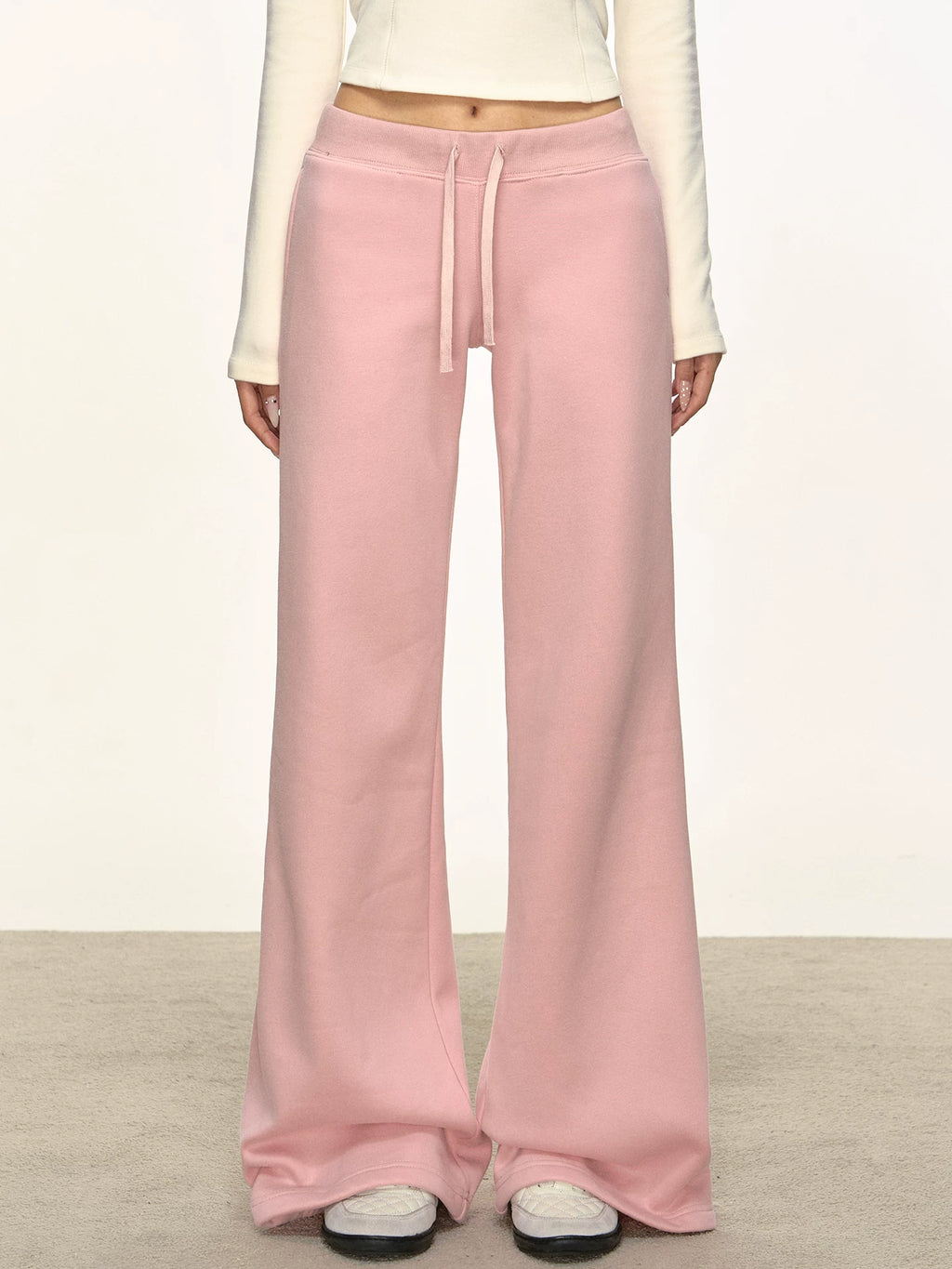 Anna Aneae Drawstring Drape Slim Slim Slim Slim Pants