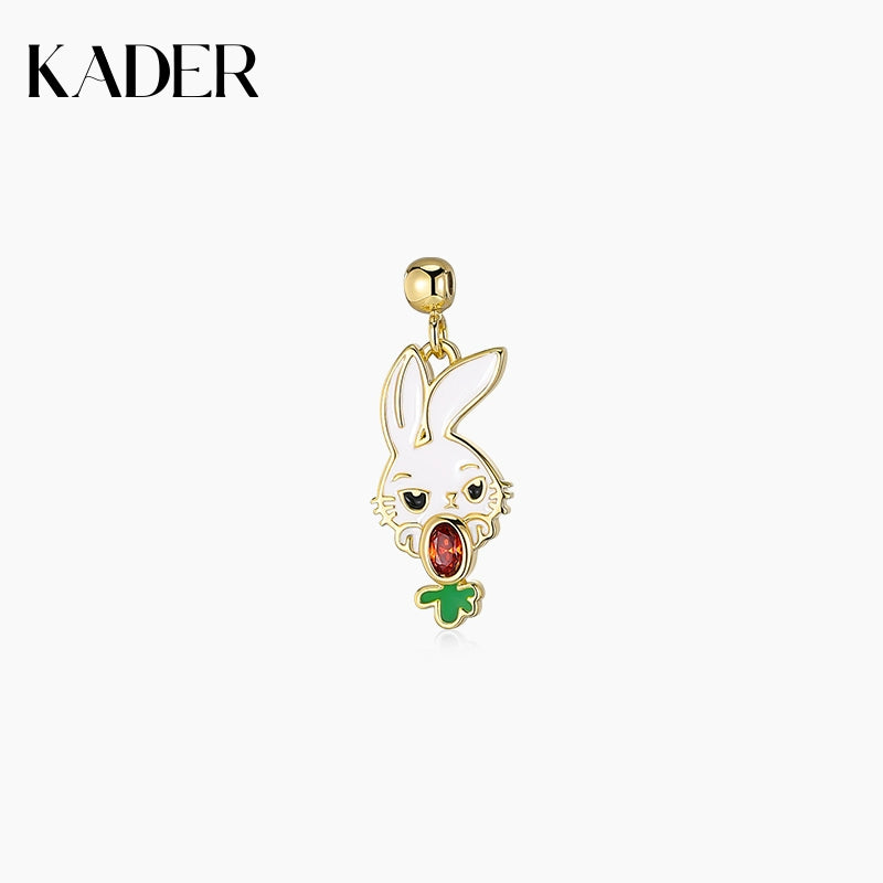 KADER Card Pony Poly Pendant Necklace