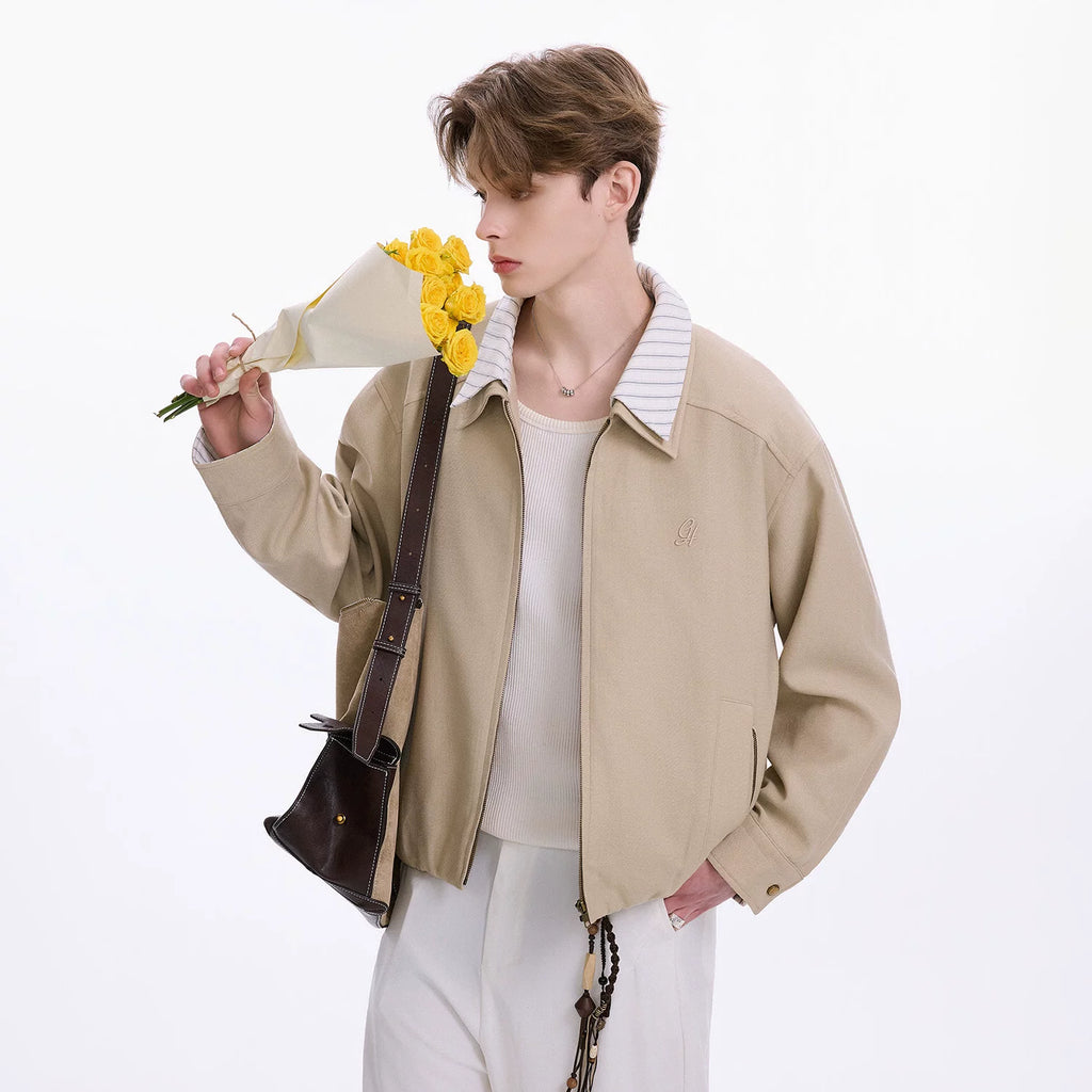 CHOR Color Matching Double Neck Versatile Jacket