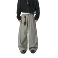 JHYQ Retro Striped Drape Lazy Trousers Trousers