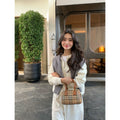 Pusumede Loose Thermal Lapel Knitted Sweater