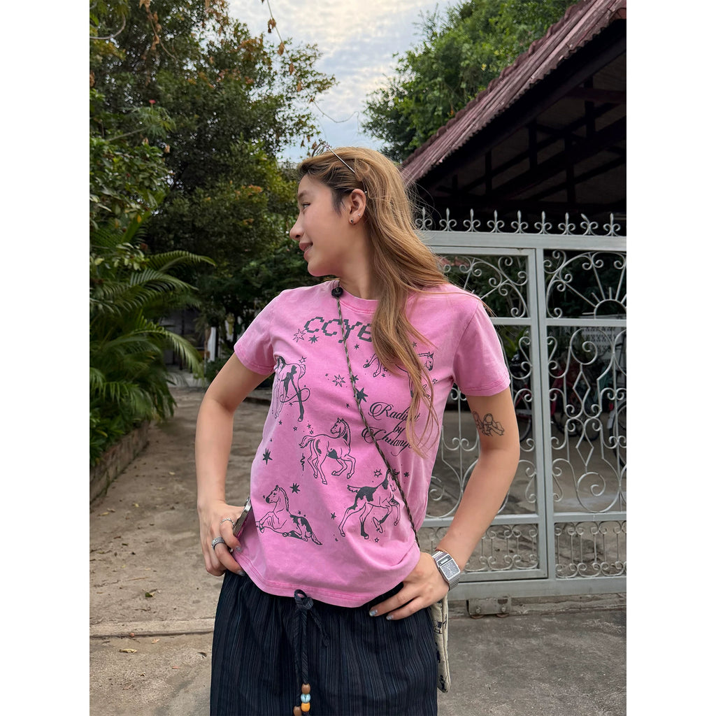 CCYE Front Shoulder Old and Thin Tee