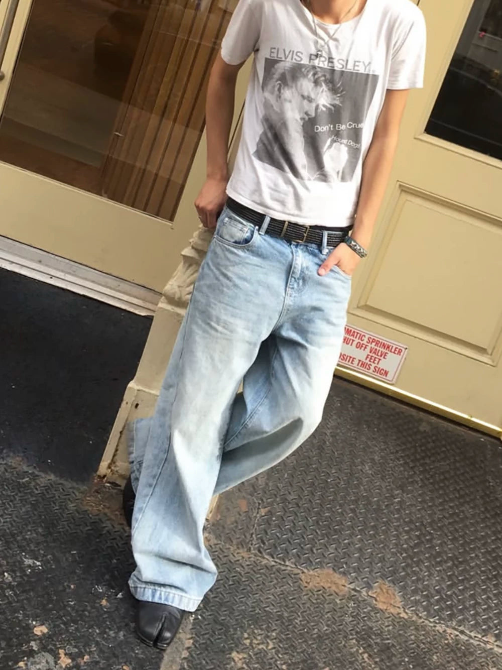 FTS Vintage Loose Print Tee