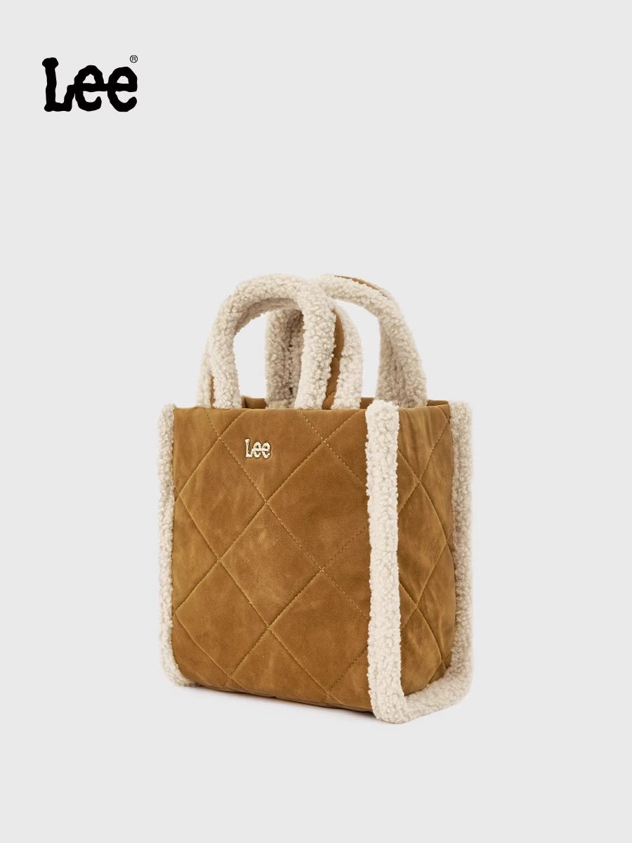 Lee Casual Versatile Lamb Wool Tote Bag