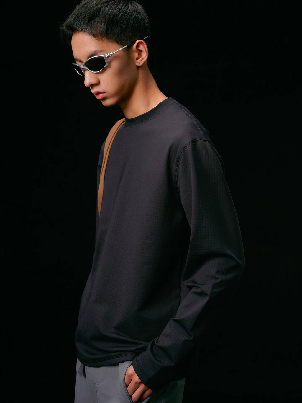 No Logo Moisture-absorbing and Quick-drying Warm Long Sleeves