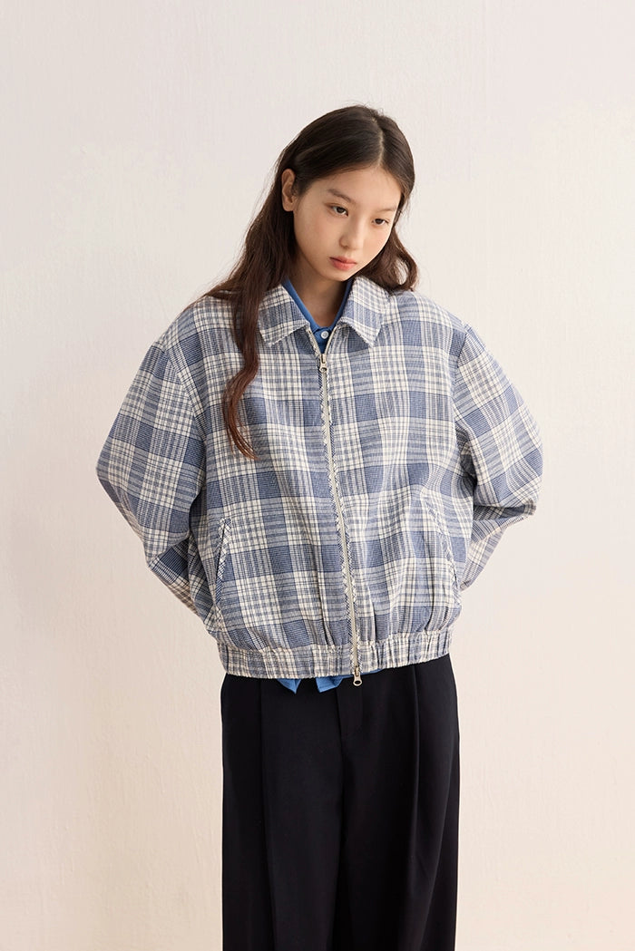 CARPEM Short Plaid Jacket