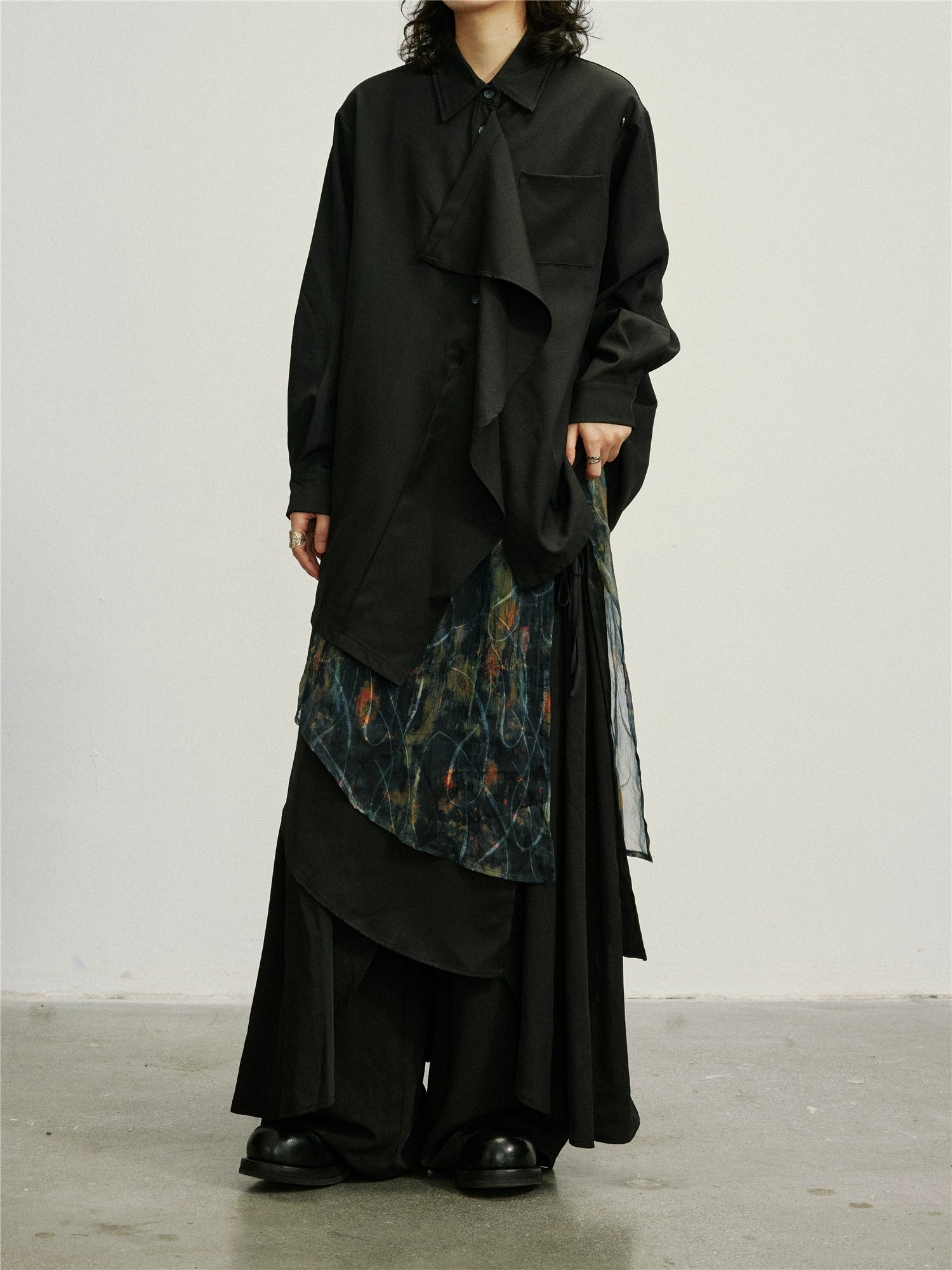 SUNYVONNE Versatile Medium and Long Stacked Fart Curtain Apron