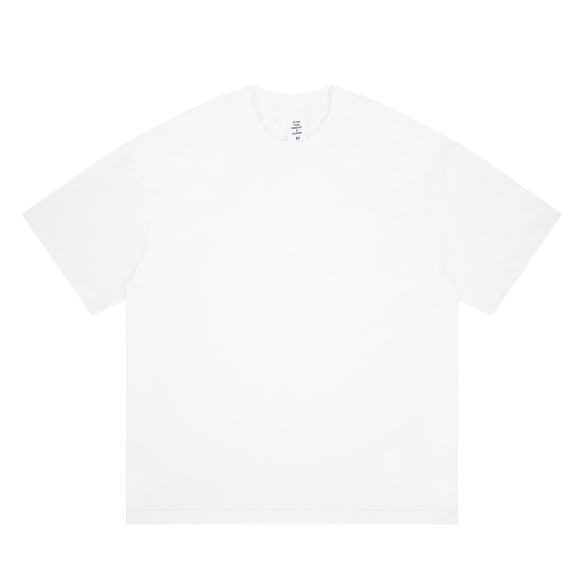 SUPER WAY Loose Crew Neck Versatile Tee
