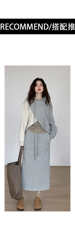 EM Diagonal Button Design Knitted Long Sleeve