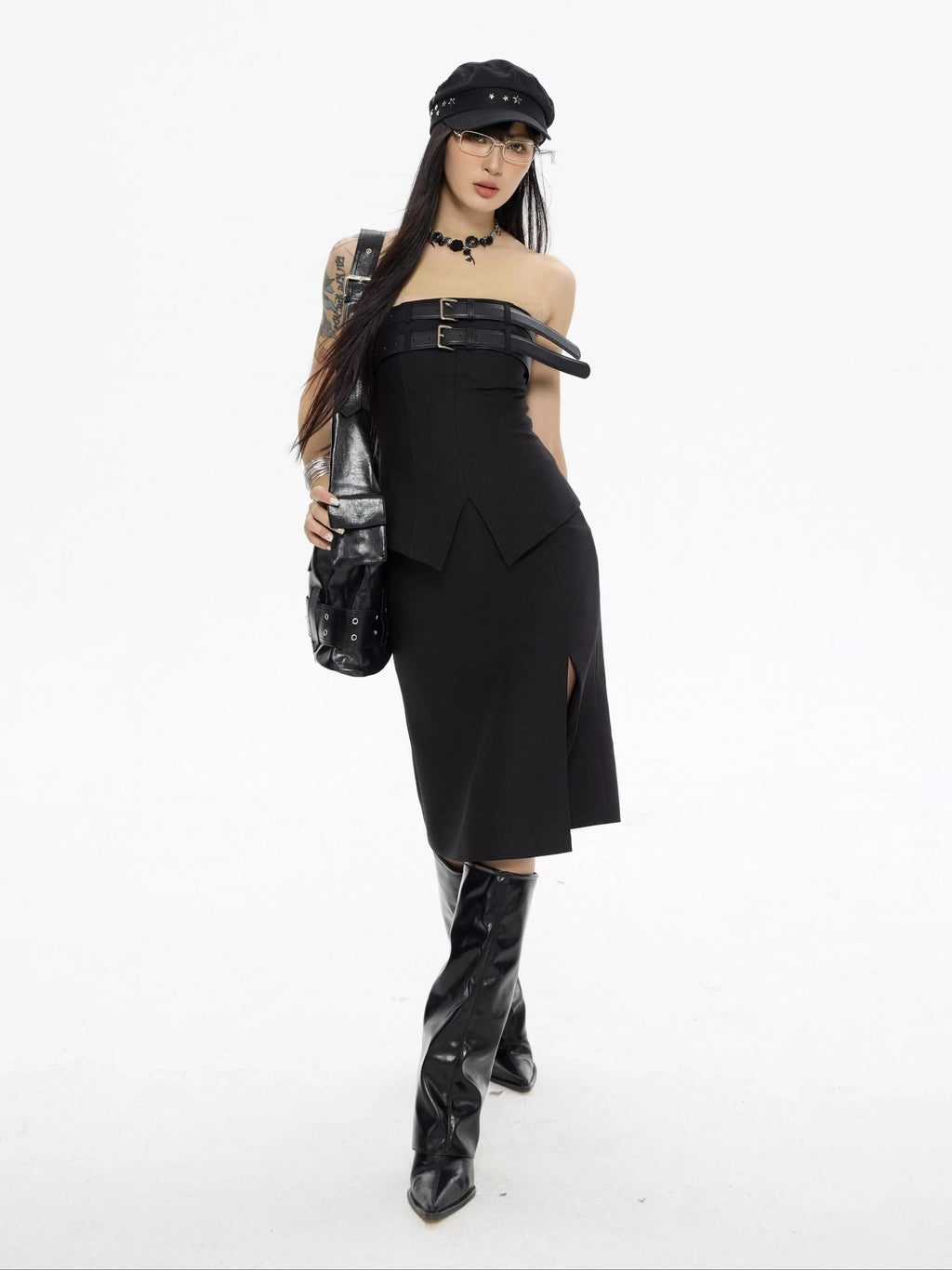 Zero Slim and Thin with Chest Pads Spice Girl Tube Top