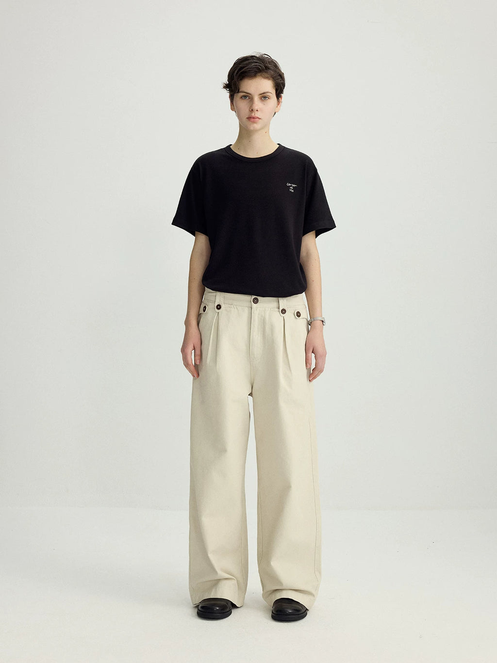 CARPEM Old Button Adjustment Overalls