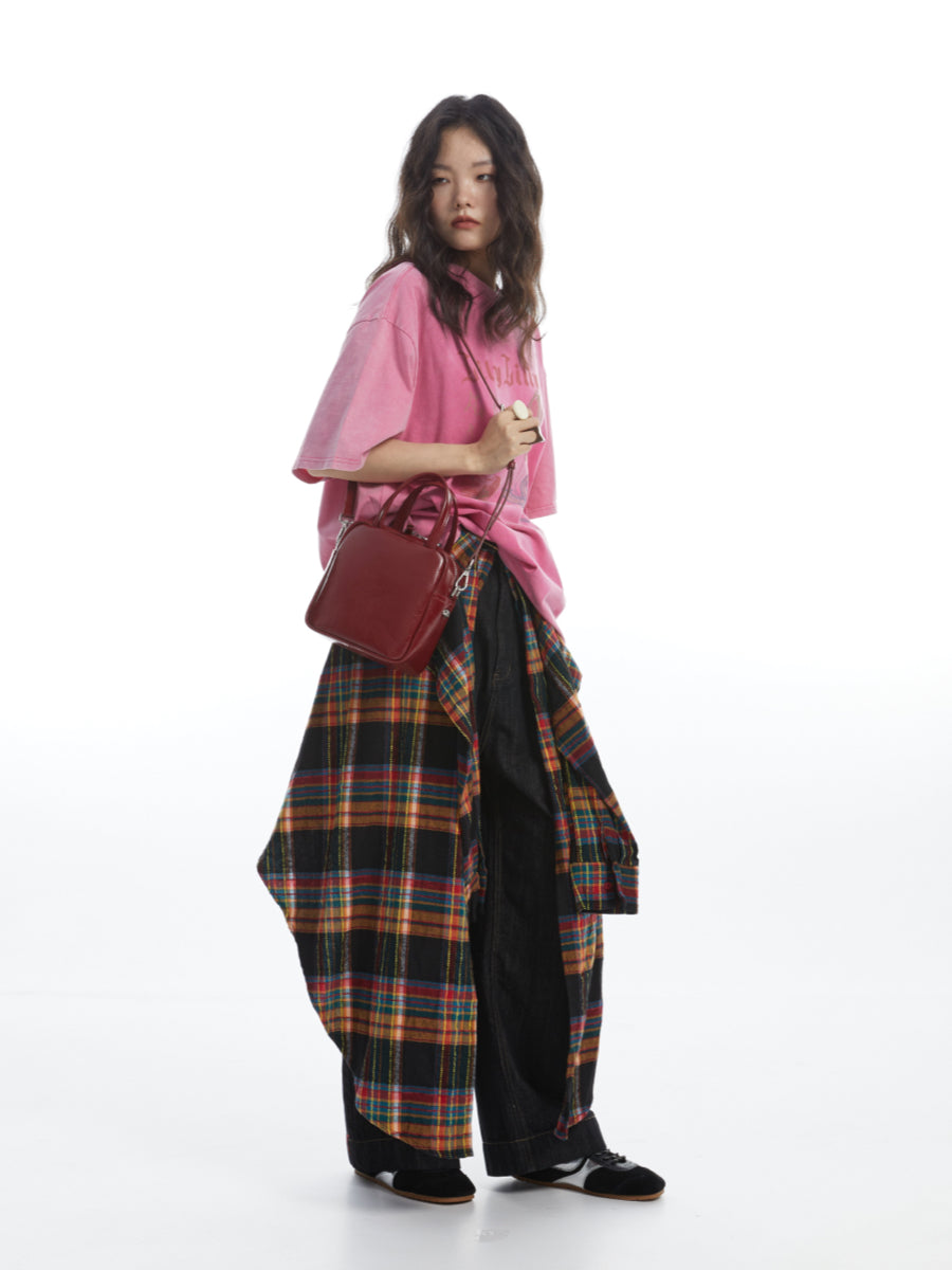 DirtySix Cow Split Leather cooperbag