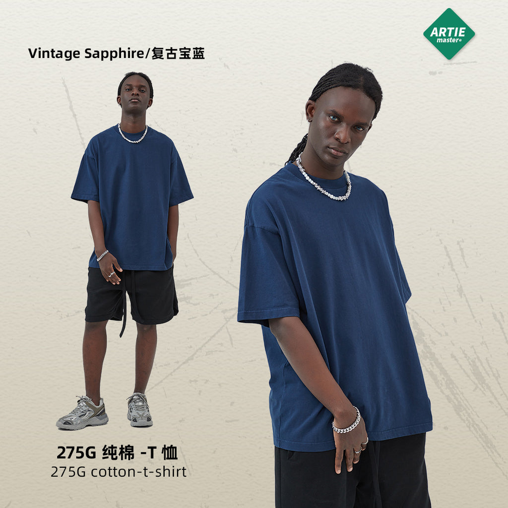 ARTIE Pure Cotton Loose Tide Tee