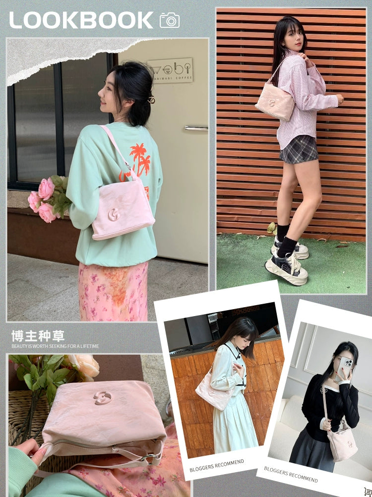 JACD Shoulder Messenger Tote Bag