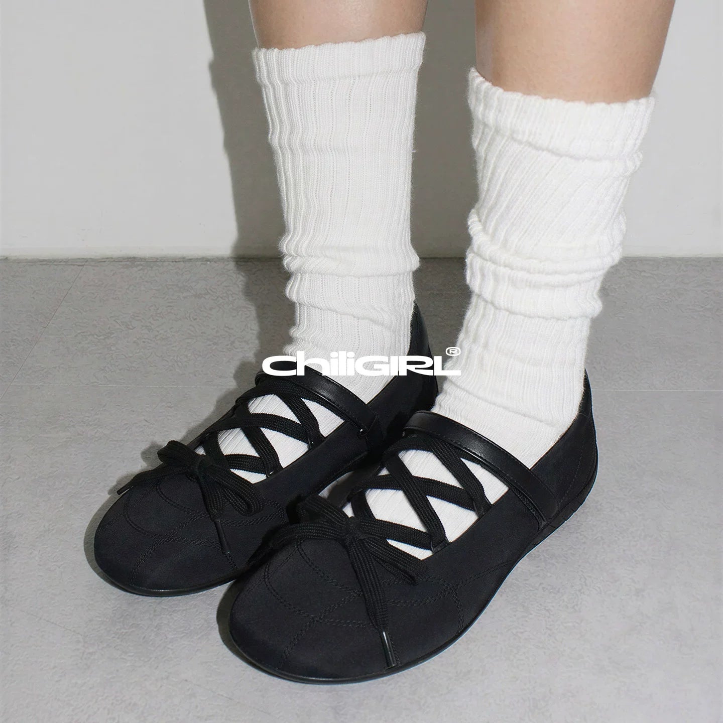 CHILIGIRL Casual Versatile Comfortable Strap Flat Shoes