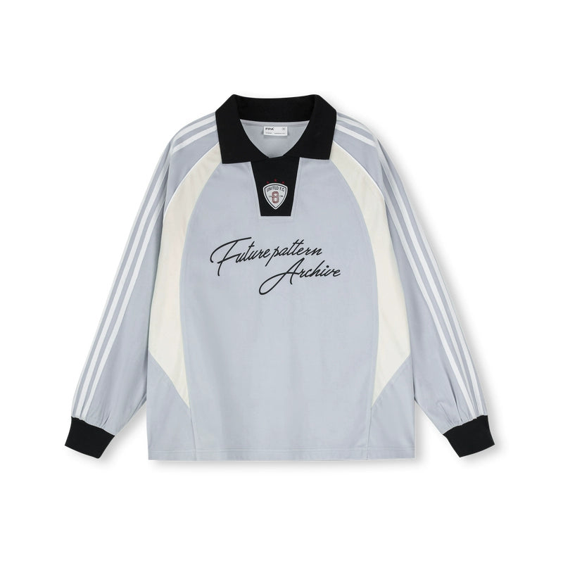 FPA Sports Velvet Long-sleeved Polo Shirt