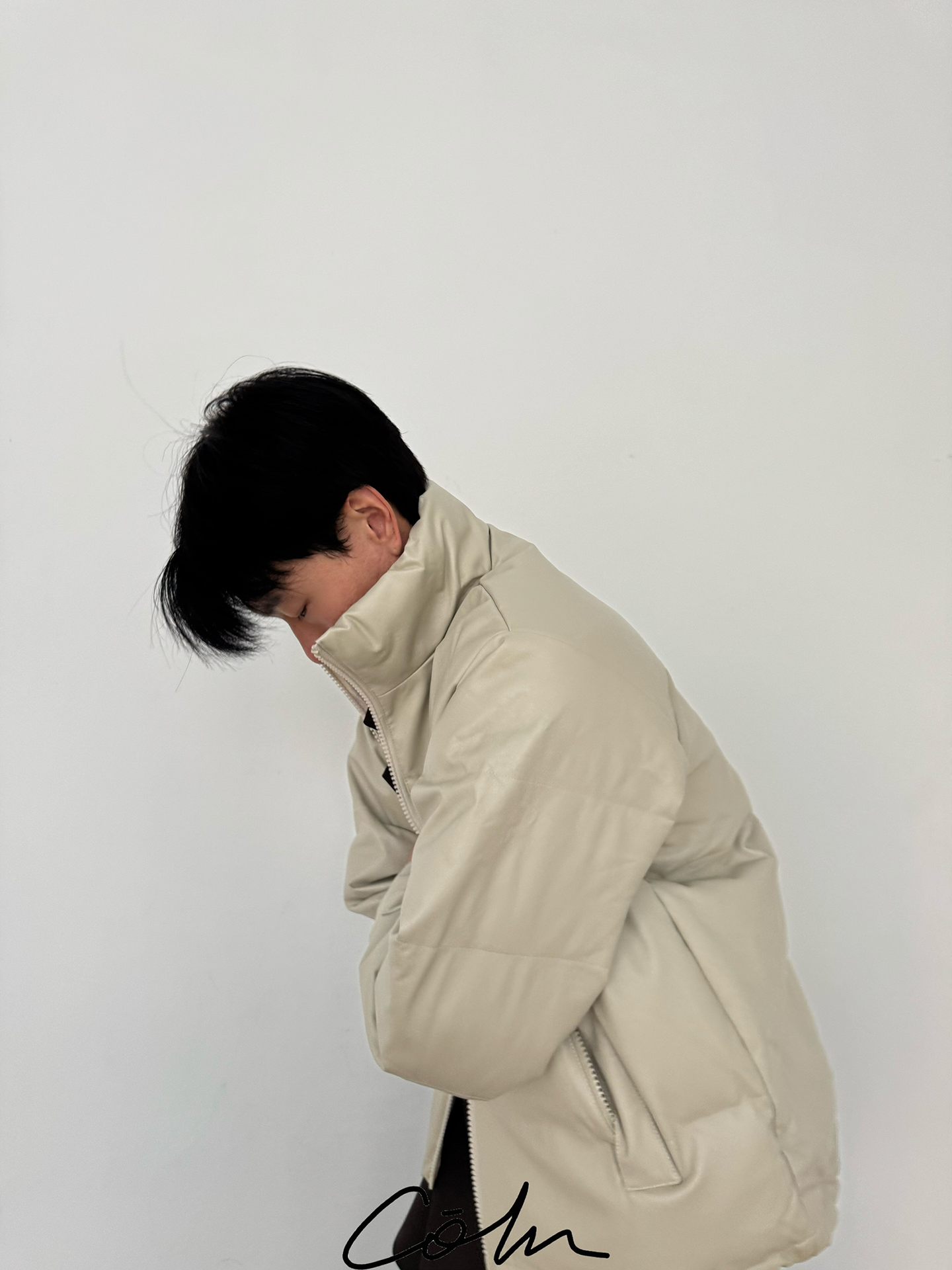 COLN Versatile Leather PU Cotton Clothes